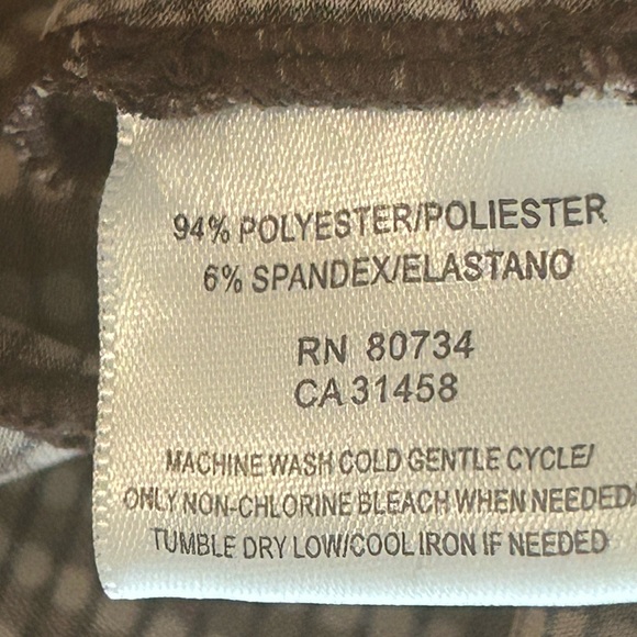 BCBGMAXAZRIA Dress Size:M.                   94%Polyester  6% Spandex/Elastano - Picture 6 of 6